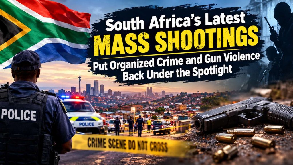 South Africa’s Latest Mass Shootings Put Organized Crime and Gun Violence Back Under the Spotlight