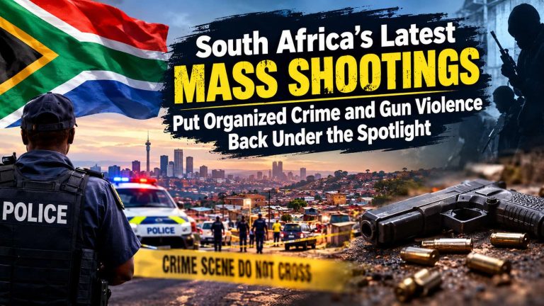 South Africa’s Latest Mass Shootings Put Organized Crime and Gun Violence Back Under the Spotlight